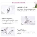 Accessori per collana braccialetto fai-da-te con ciondolo delfino in argento sterling S925