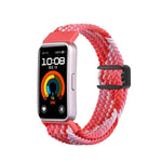 Cinturino per orologio intrecciato in nylon con fibbia magnetica, For Huawei Band 10 / 9 / 8