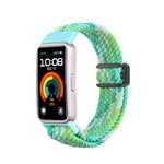 Cinturino per orologio intrecciato in nylon con fibbia magnetica, For Huawei Band 10 / 9 / 8