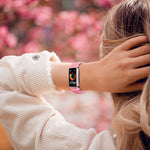 Cinturino per orologio intrecciato in nylon con fibbia magnetica, For Huawei Band 10 / 9 / 8