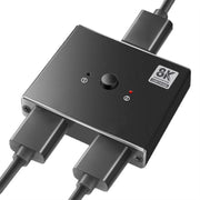 Switcher HDMI bidirezionale OZ 8K 60Hz 2 in 1 uscita, 8K 60Hz