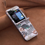 Custodia per telefono antiurto PU + PC con disegno colorato, For Samsung Galaxy Z Flip6 / Flip7 FE, For Samsung Galaxy Z Flip5