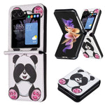 Custodia per telefono antiurto PU + PC con disegno colorato, For Samsung Galaxy Z Flip6 / Flip7 FE, For Samsung Galaxy Z Flip5
