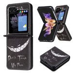 Custodia per telefono antiurto PU + PC con disegno colorato, For Samsung Galaxy Z Flip6 / Flip7 FE, For Samsung Galaxy Z Flip5