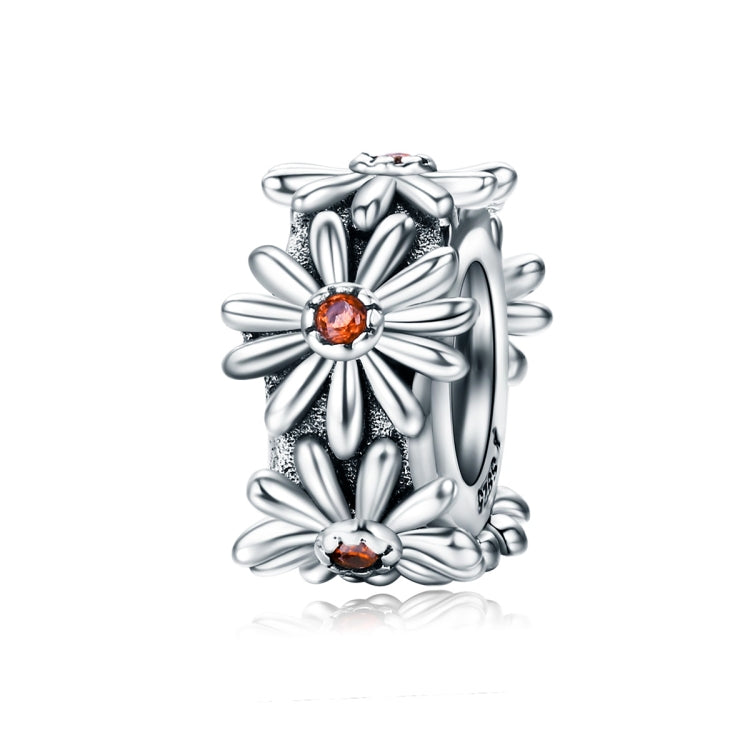 Accessori per collana braccialetto fai da te con perline ghirlanda margherita in argento sterling S925
