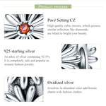 Accessori per collana braccialetto fai da te con perline ghirlanda margherita in argento sterling S925