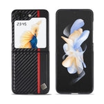LC.IMEEKE Custodia per telefono antiurto con struttura in fibra di carbonio 3 in 1, For Galaxy Z Fold8 5G, For Galaxy Z Fold8 Ultra 5G, For Galaxy Z Flip8 5G, For Samsung Galaxy Z Flip6 / Flip7 FE, For Samsung Galaxy Z Fold7 5G                         ...