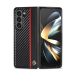 LC.IMEEKE Custodia per telefono antiurto con struttura in fibra di carbonio 3 in 1, For Galaxy Z Fold8 5G, For Galaxy Z Fold8 Ultra 5G, For Galaxy Z Flip8 5G, For Samsung Galaxy Z Flip6 / Flip7 FE, For Samsung Galaxy Z Fold7 5G                         ...