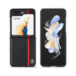 LC.IMEEKE Custodia per telefono antiurto con struttura in fibra di carbonio 3 in 1, For Galaxy Z Fold8 5G, For Galaxy Z Fold8 Ultra 5G, For Galaxy Z Flip8 5G, For Samsung Galaxy Z Flip6 / Flip7 FE, For Samsung Galaxy Z Fold7 5G                         ...