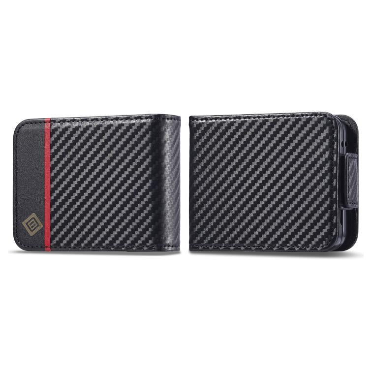 Custodia per telefono in pelle LC.IMEEKE in fibra di carbonio, For Galaxy Z Fold8 5G, For Galaxy Z Fold8 Ultra 5G, For Galaxy Z Flip8 5G, For Samsung Galaxy Z Flip6 / Flip7 FE, For Samsung Galaxy Z Fold7 5G, For Samsung Galaxy Z Flip7 5G               ...