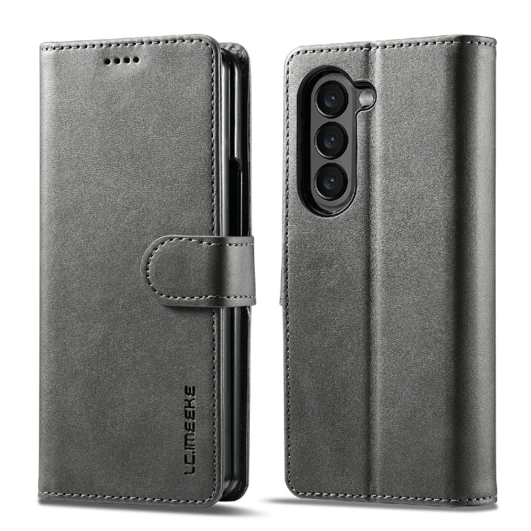 Custodia per telefono in pelle texture vitello LC.IMEEKE, For Samsung Galaxy Z Fold7 5G, For Samsung Galaxy Z Flip7 5G, For Samsung Galaxy Z Fold6 5G