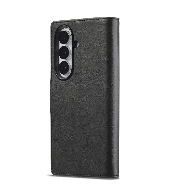 Custodia per telefono in pelle texture vitello LC.IMEEKE, For Samsung Galaxy Z Fold7 5G, For Samsung Galaxy Z Flip7 5G, For Samsung Galaxy Z Fold6 5G