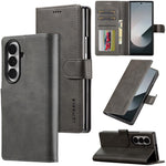 Custodia per telefono in pelle texture vitello LC.IMEEKE, For Samsung Galaxy Z Fold7 5G, For Samsung Galaxy Z Flip7 5G, For Samsung Galaxy Z Fold6 5G
