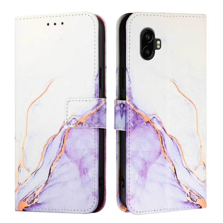Custodia per telefono in pelle flip con motivo marmo PT003, For Samsung Galaxy M54 5G Global / F54 5G, For Samsung Galaxy Xcover6 Pro, For Samsung Galaxy M52 5G, For Samsung Galaxy M32 4G Global / M22