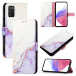 Custodia per telefono in pelle flip con motivo marmo PT003, For Samsung Galaxy A02 / M02, For Samsung Galaxy A02s 164mm, For Samsung Galaxy A10s / M01s, For Samsung Galaxy Note20 Ultra