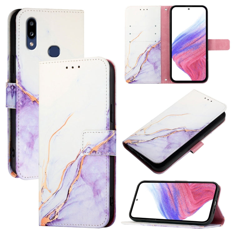 Custodia per telefono in pelle flip con motivo marmo PT003, For Samsung Galaxy A02 / M02, For Samsung Galaxy A02s 164mm, For Samsung Galaxy A10s / M01s, For Samsung Galaxy Note20 Ultra