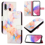 Custodia per telefono in pelle flip con motivo marmo PT003, For Samsung Samsung Galaxy Note10, For Samsung Galaxy Note10+, For Samsung Galaxy A20e / A10e, For Samsung Galaxy A40