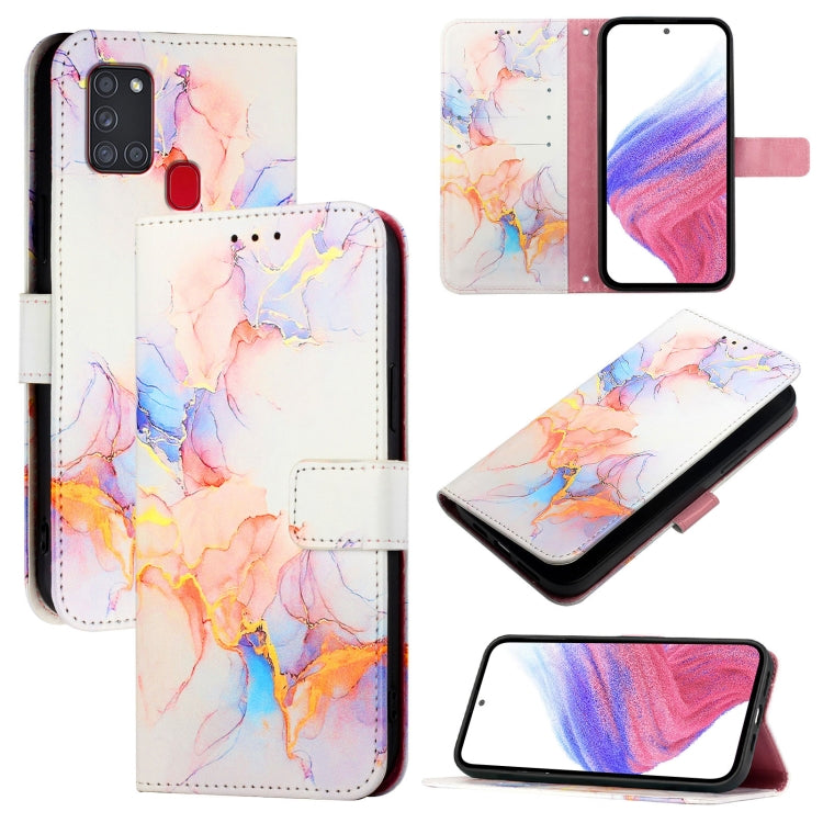 Custodia per telefono in pelle flip con motivo marmo PT003, For Samsung Galaxy Note20, For Samsung Galaxy A21s, For Samsung Galaxy A51 5G, For Samsung Galaxy A71 5G