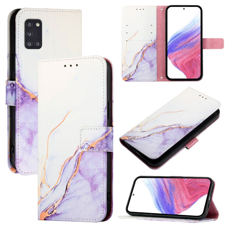 Custodia per telefono in pelle flip con motivo marmo PT003, For Samsung Galaxy A31, For Samsung Galaxy A11 EU, For Samsung Galaxy S20 Ultra, For Samsung Galaxy S20