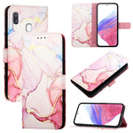 Custodia per telefono in pelle flip con motivo marmo PT003, For Samsung Samsung Galaxy Note10, For Samsung Galaxy Note10+, For Samsung Galaxy A20e / A10e, For Samsung Galaxy A40