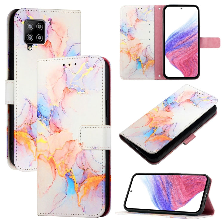 Custodia per telefono in pelle flip con motivo marmo PT003, For Samsung Galaxy Xcover 5, For Samsung Galaxy A41, For Samsung Galaxy A42 5G / M42, For Samsung Galaxy M62