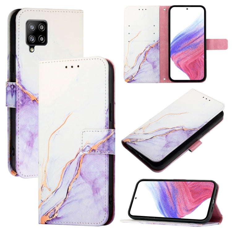 Custodia per telefono in pelle flip con motivo marmo PT003, For Samsung Galaxy Xcover 5, For Samsung Galaxy A41, For Samsung Galaxy A42 5G / M42, For Samsung Galaxy M62