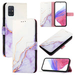 Custodia per telefono in pelle flip con motivo marmo PT003, For Samsung Galaxy A81 / Note10 Lite / M60s, For Samsung Galaxy A71 4G, For Samsung Galaxy A51 4G / M40s, For Samsung Galaxy A70 / A70s