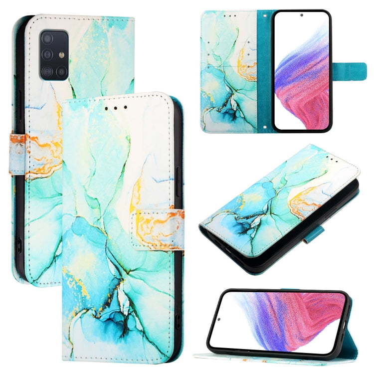Custodia per telefono in pelle flip con motivo marmo PT003, For Samsung Galaxy A81 / Note10 Lite / M60s, For Samsung Galaxy A71 4G, For Samsung Galaxy A51 4G / M40s, For Samsung Galaxy A70 / A70s