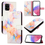 Custodia per telefono in pelle flip con motivo marmo PT003, For Samsung Galaxy S20+, For Samsung Galaxy A21 EU, For Samsung Galaxy A01 EU, For Samsung Galaxy A91 / M80s / S10 Lite