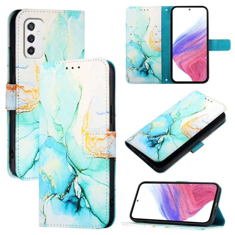 Custodia per telefono in pelle flip con motivo marmo PT003, For Samsung Galaxy M54 5G Global / F54 5G, For Samsung Galaxy Xcover6 Pro, For Samsung Galaxy M52 5G, For Samsung Galaxy M32 4G Global / M22