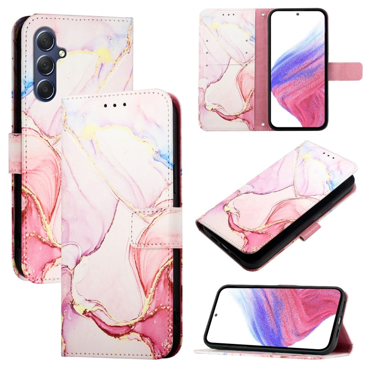 Custodia per telefono in pelle flip con motivo marmo PT003, For Samsung Galaxy M54 5G Global / F54 5G, For Samsung Galaxy Xcover6 Pro, For Samsung Galaxy M52 5G, For Samsung Galaxy M32 4G Global / M22