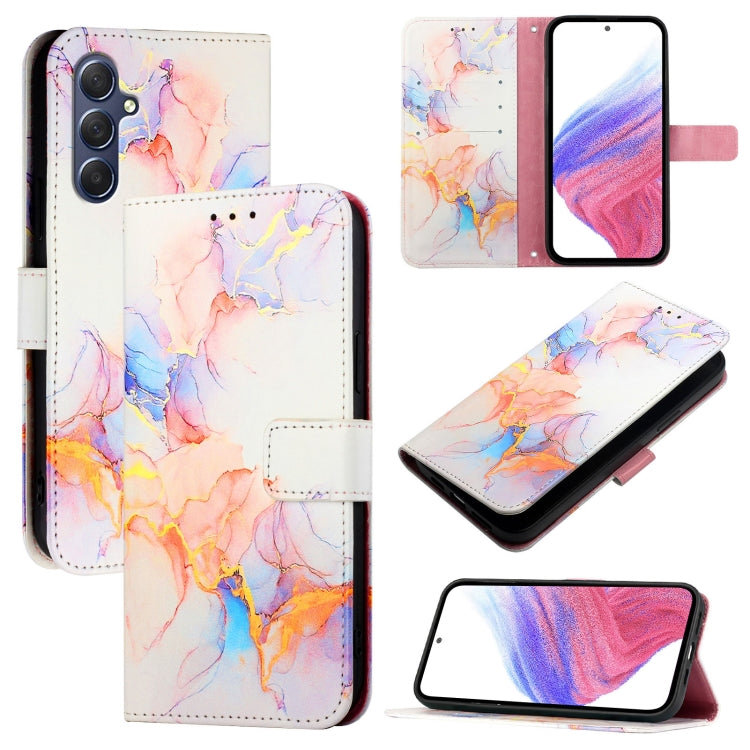 Custodia per telefono in pelle flip con motivo marmo PT003, For Samsung Galaxy M54 5G Global / F54 5G, For Samsung Galaxy Xcover6 Pro, For Samsung Galaxy M52 5G, For Samsung Galaxy M32 4G Global / M22