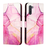Custodia per telefono in pelle flip con motivo marmo PT003, For Samsung Samsung Galaxy Note10, For Samsung Galaxy Note10+, For Samsung Galaxy A20e / A10e, For Samsung Galaxy A40