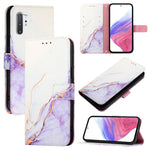 Custodia per telefono in pelle flip con motivo marmo PT003, For Samsung Samsung Galaxy Note10, For Samsung Galaxy Note10+, For Samsung Galaxy A20e / A10e, For Samsung Galaxy A40
