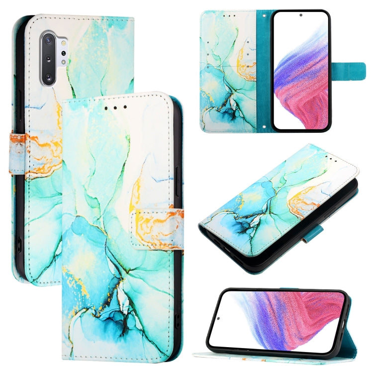 Custodia per telefono in pelle flip con motivo marmo PT003, For Samsung Samsung Galaxy Note10, For Samsung Galaxy Note10+, For Samsung Galaxy A20e / A10e, For Samsung Galaxy A40