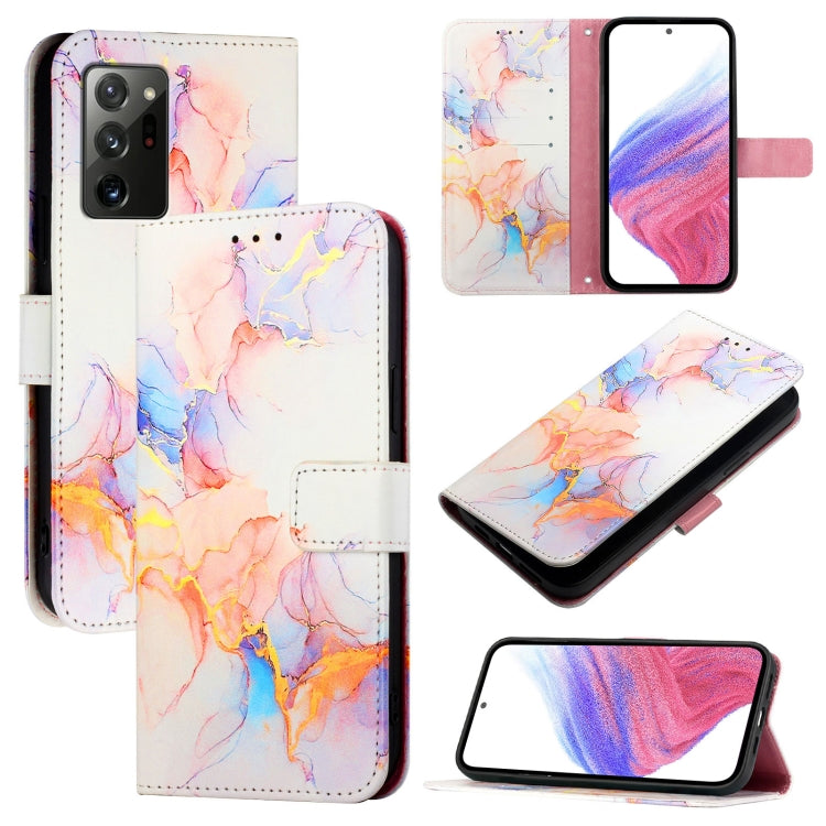 Custodia per telefono in pelle flip con motivo marmo PT003, For Samsung Galaxy Note20, For Samsung Galaxy A21s, For Samsung Galaxy A51 5G, For Samsung Galaxy A71 5G