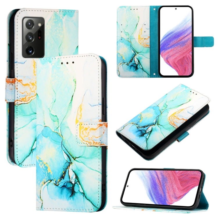 Custodia per telefono in pelle flip con motivo marmo PT003, For Samsung Galaxy Note20, For Samsung Galaxy A21s, For Samsung Galaxy A51 5G, For Samsung Galaxy A71 5G