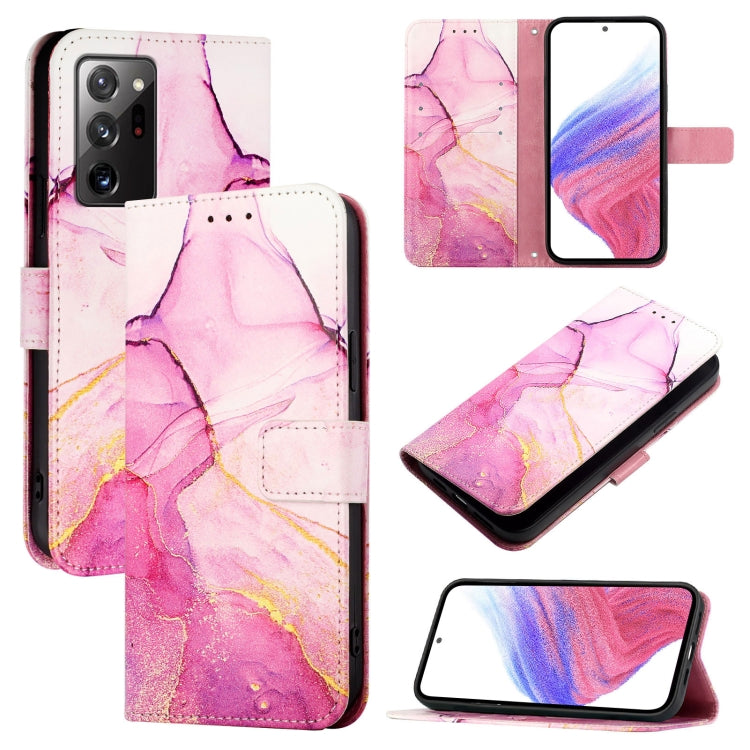 Custodia per telefono in pelle flip con motivo marmo PT003, For Samsung Galaxy A02 / M02, For Samsung Galaxy A02s 164mm, For Samsung Galaxy A10s / M01s, For Samsung Galaxy Note20 Ultra