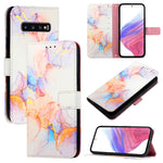 Custodia per telefono in pelle flip con motivo marmo PT003, For Samsung Galaxy Xcover 4 / 4s, For Samsung Galaxy S10e, For Samsung Galaxy S10+, For Samsung Galaxy S10