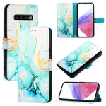 Custodia per telefono in pelle flip con motivo marmo PT003, For Samsung Galaxy Xcover 4 / 4s, For Samsung Galaxy S10e, For Samsung Galaxy S10+, For Samsung Galaxy S10