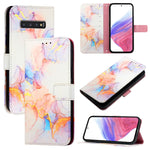 Custodia per telefono in pelle flip con motivo marmo PT003, For Samsung Galaxy Xcover 4 / 4s, For Samsung Galaxy S10e, For Samsung Galaxy S10+, For Samsung Galaxy S10
