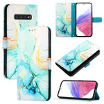 Custodia per telefono in pelle flip con motivo marmo PT003, For Samsung Galaxy Xcover 4 / 4s, For Samsung Galaxy S10e, For Samsung Galaxy S10+, For Samsung Galaxy S10