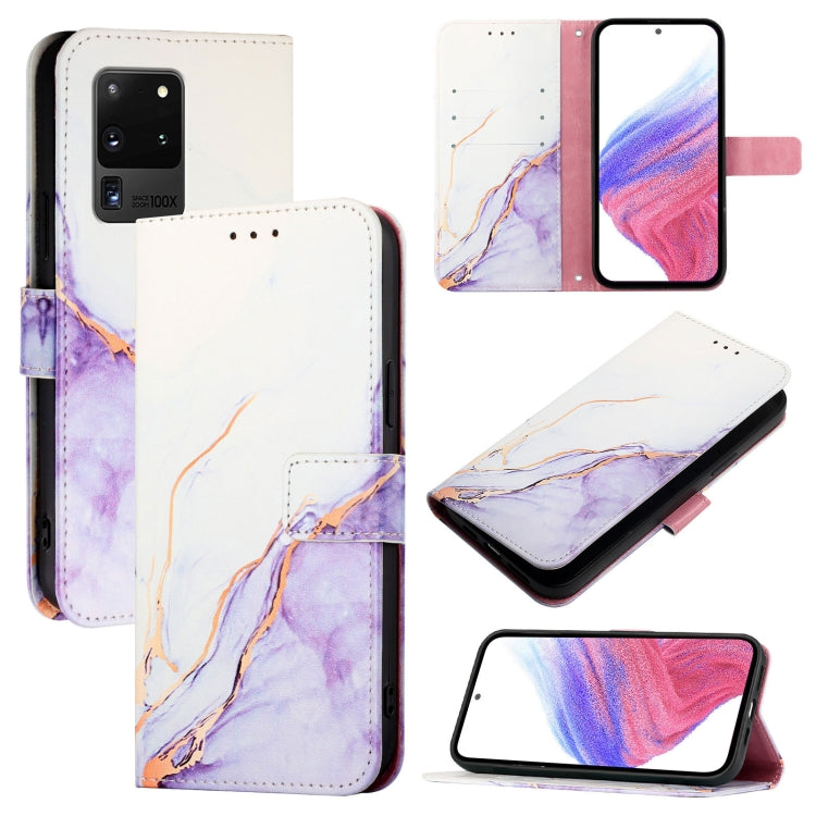 Custodia per telefono in pelle flip con motivo marmo PT003, For Samsung Galaxy A31, For Samsung Galaxy A11 EU, For Samsung Galaxy S20 Ultra, For Samsung Galaxy S20