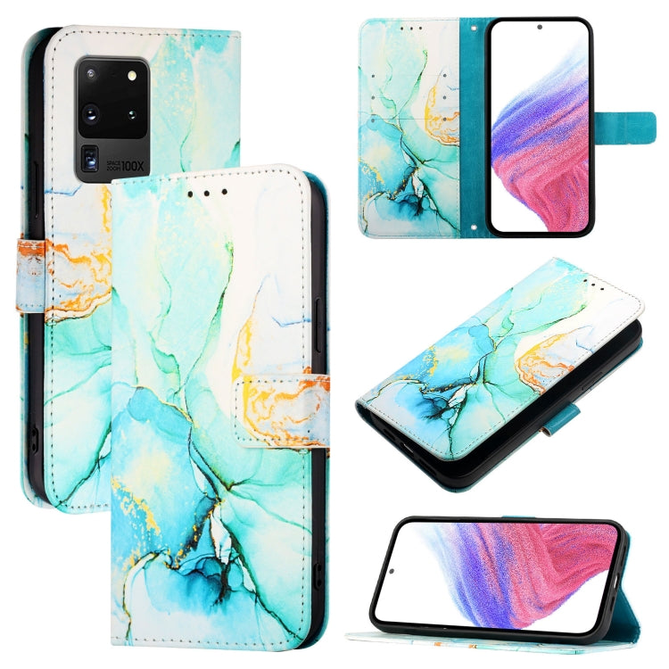 Custodia per telefono in pelle flip con motivo marmo PT003, For Samsung Galaxy A31, For Samsung Galaxy A11 EU, For Samsung Galaxy S20 Ultra, For Samsung Galaxy S20