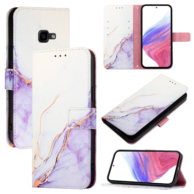 Custodia per telefono in pelle flip con motivo marmo PT003, For Samsung Galaxy Xcover 4 / 4s, For Samsung Galaxy S10e, For Samsung Galaxy S10+, For Samsung Galaxy S10