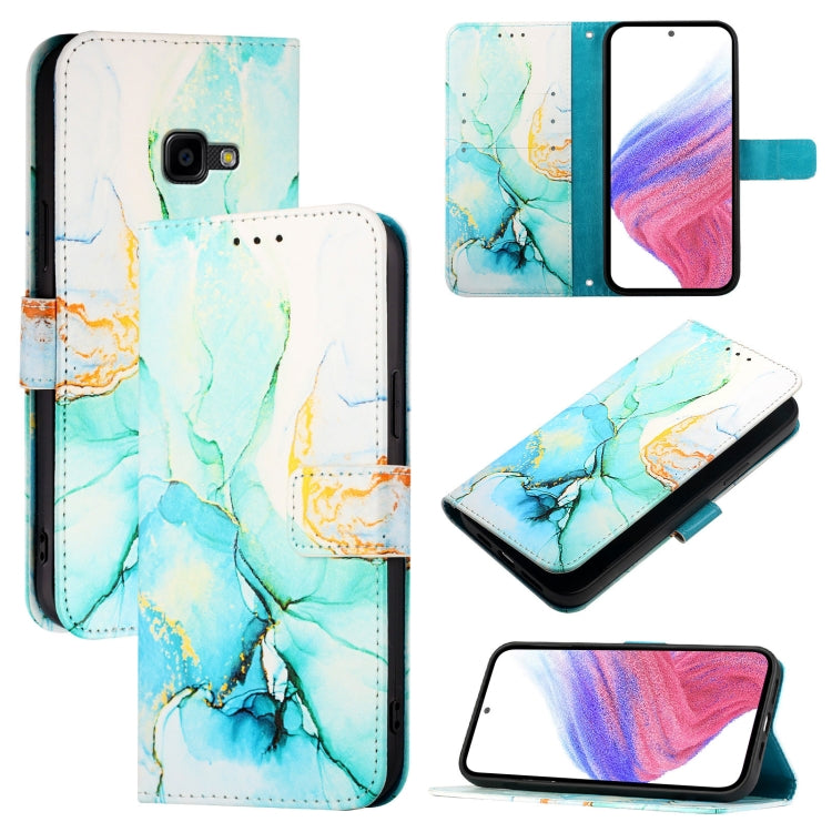 Custodia per telefono in pelle flip con motivo marmo PT003, For Samsung Galaxy Xcover 4 / 4s, For Samsung Galaxy S10e, For Samsung Galaxy S10+, For Samsung Galaxy S10