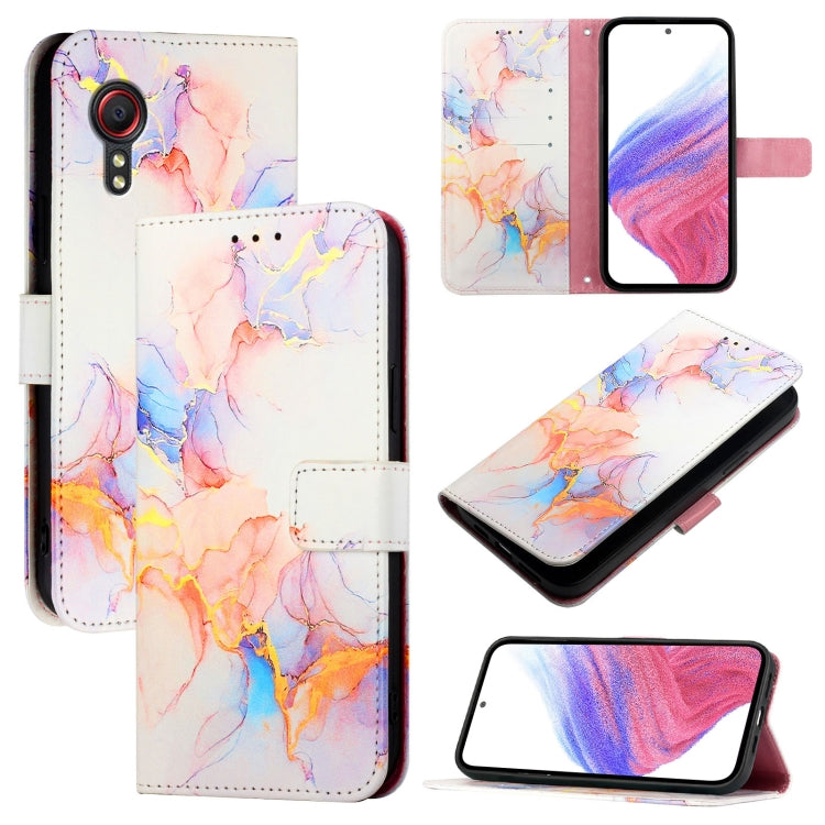 Custodia per telefono in pelle flip con motivo marmo PT003, For Samsung Galaxy Xcover 5, For Samsung Galaxy A41, For Samsung Galaxy A42 5G / M42, For Samsung Galaxy M62