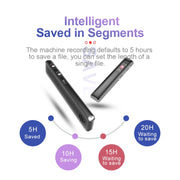 Penna portatile per registrazione vocale a forma di bastone con schermo a colori HD JNN Q33, 4GB, 8GB, 16GB, 32GB