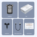 Registratore vocale JNN Q6 Bear con cancellazione rumore 32GB