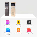 Mini registratore vocale portatile JNN X26 con schermo OLED 8GB 1
